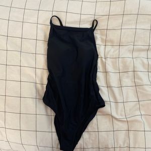 NWT Target black one piece swimsuit